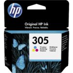 Cartouche HP 305 trois couleur Jet d'encre