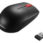 Lenovo Essential Compact - souris sans fil - 2.4 GHz - noir