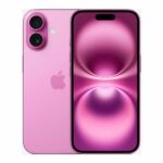 Smartphone Apple - iPhone 16 - Rose - 128 Go